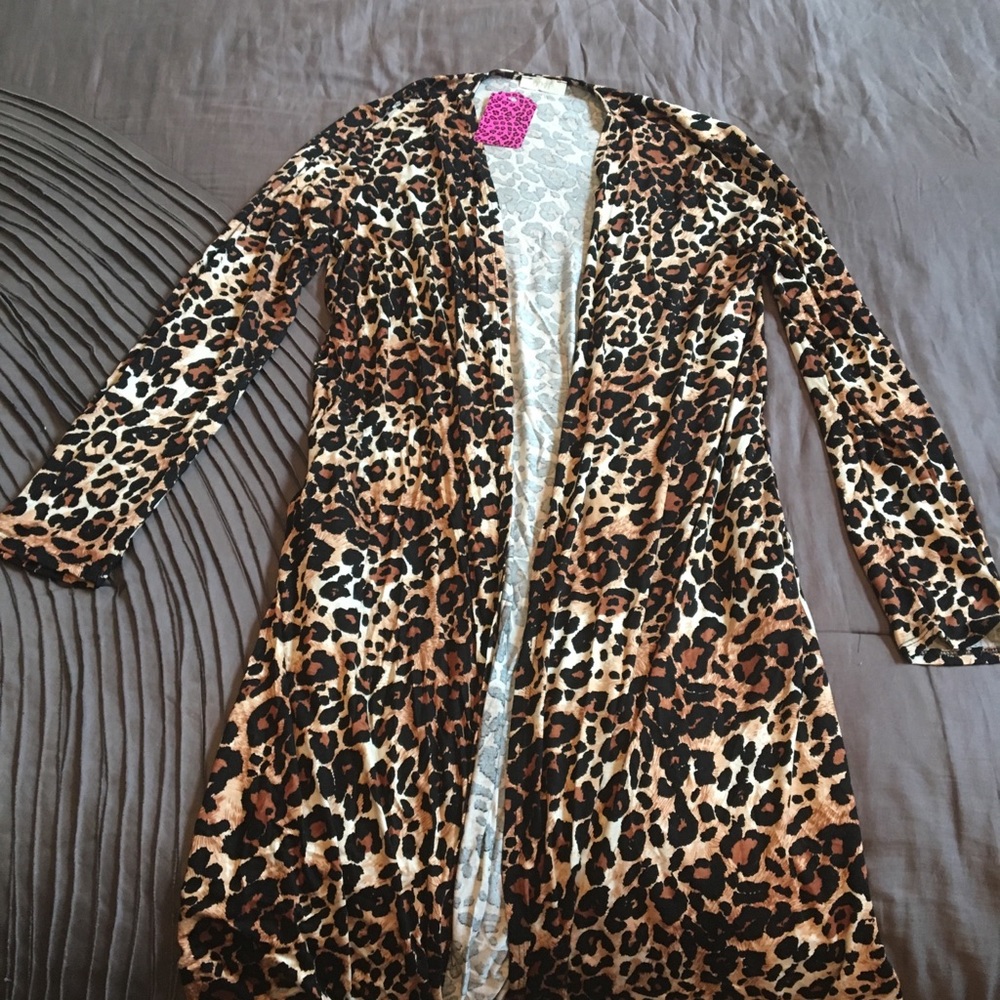 Cheetah Print Duster